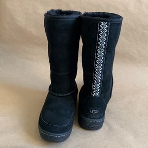 Ugg Tall Tasman Revival Braided Sherpa Lined Boot